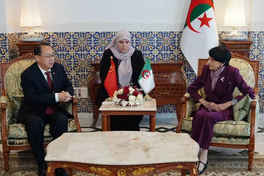 Constitutional Court: Aslaoui receives China's ambassador to Algeria