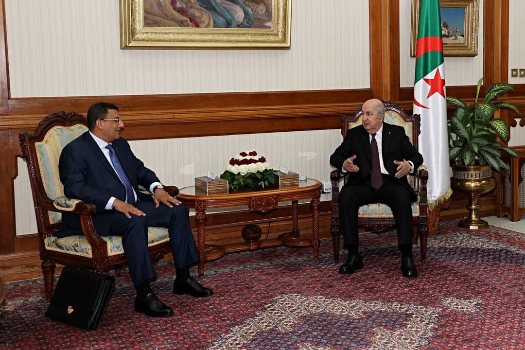 President Tebboune receives El-Moustakbal Front President