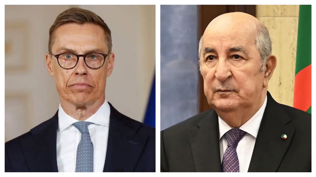 Independence Day: President Tebboune receives congratulations from Finnish counterpart
