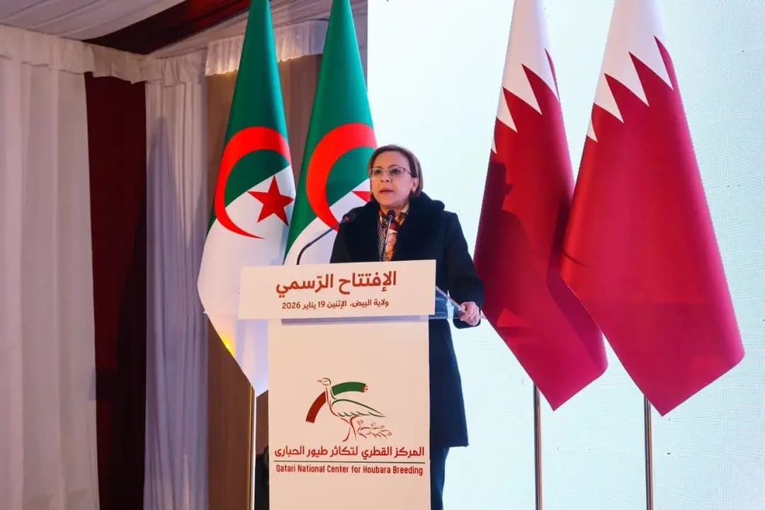 Algeria-Qatar: Opening of Qatari houbara bustard breeding center in El Bayadh