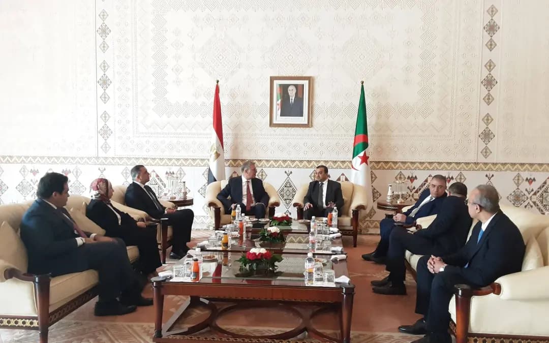 Egypt's Petroleum Minister on working visit to Algeria
