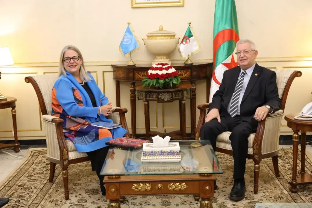 Nasri receives ambassador, UN Resident Coordinator in Algeria