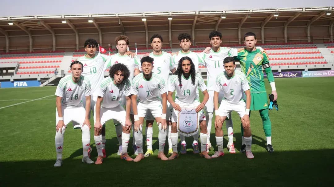 Algeria U17 football team: Two friendlies against Egypt on April 24, 27 in Cairo