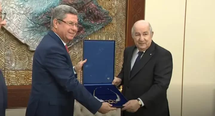 President Tebboune awarded highest Order of Merit of Mediterranean Sports Movement