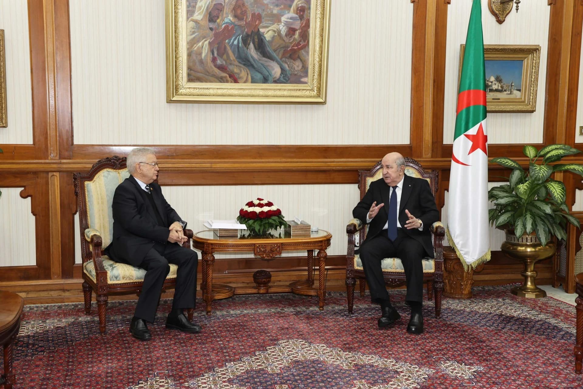 President Tebboune receives Upper House Speaker