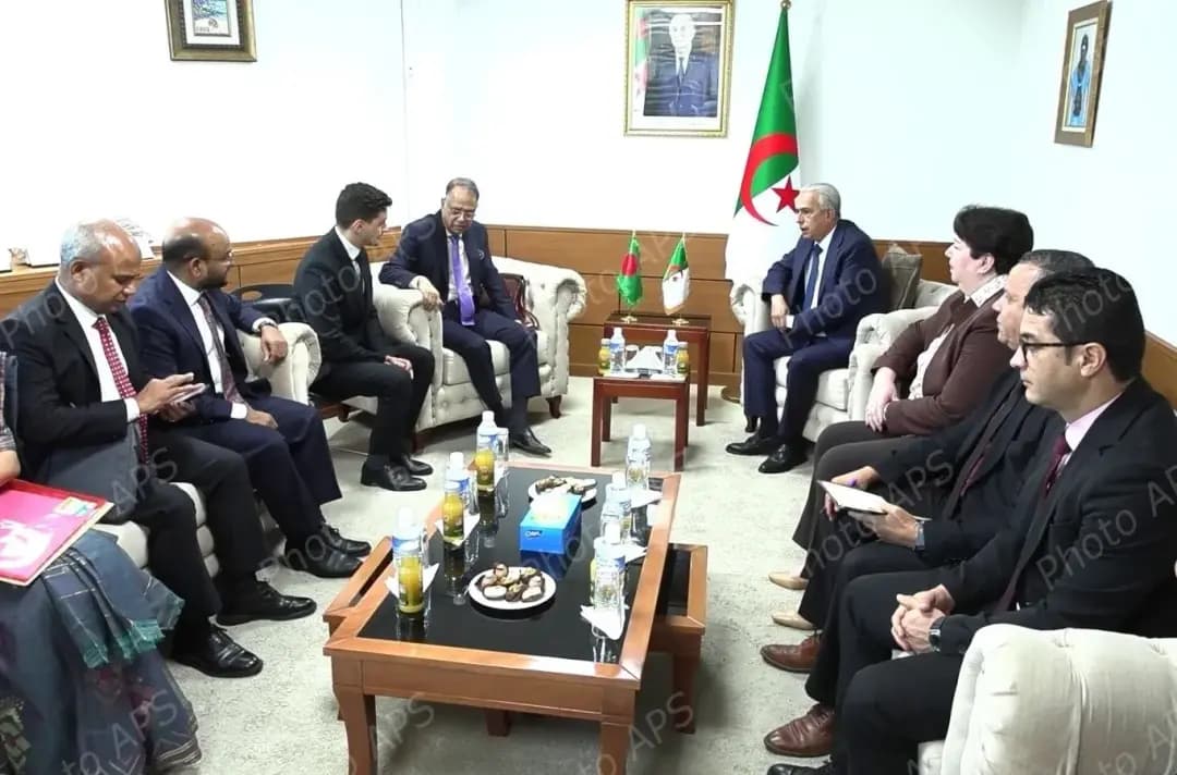 Algeria-Bangladesh talks on mining investment, partnership opportunities
