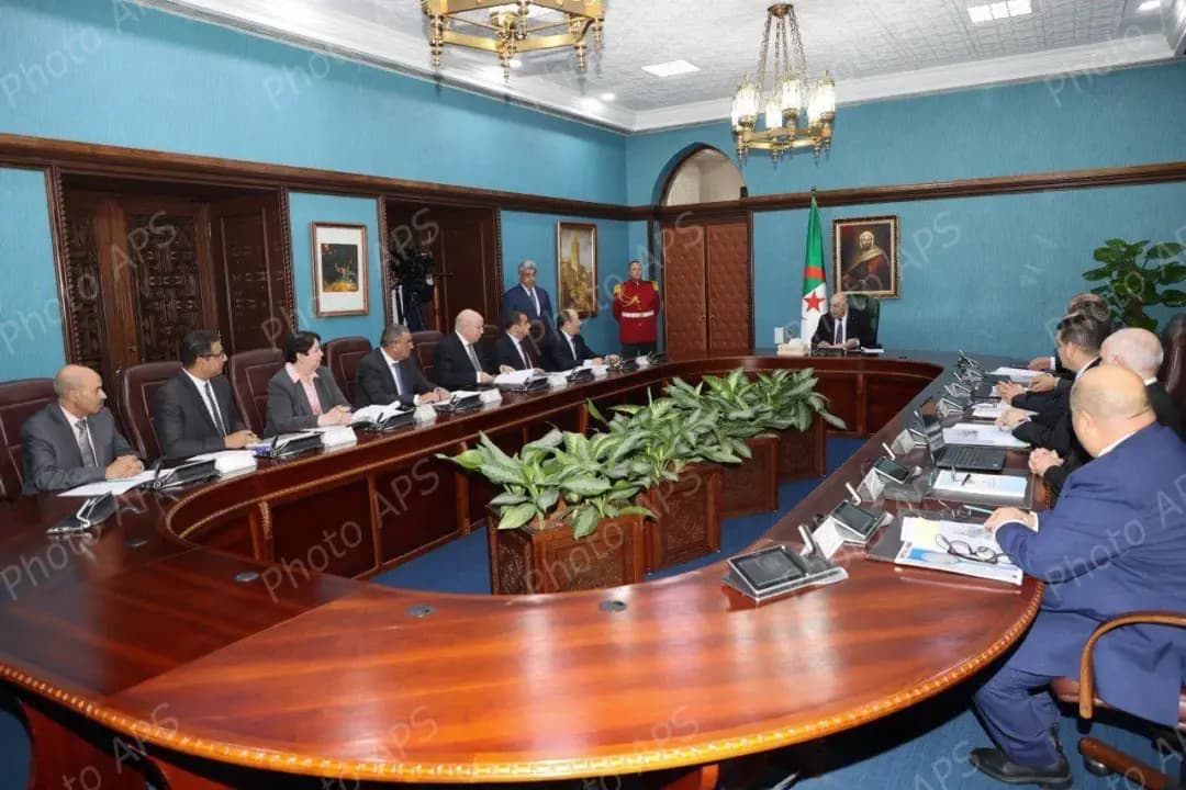 President Tebboune chairs working session on progress of major projects
