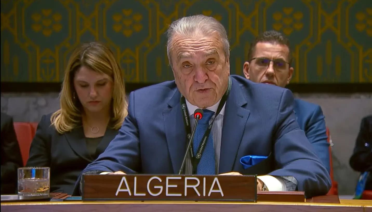 UNSC: Algeria calls to break vicious cycle between hunger, conflict to preserve international peace and security