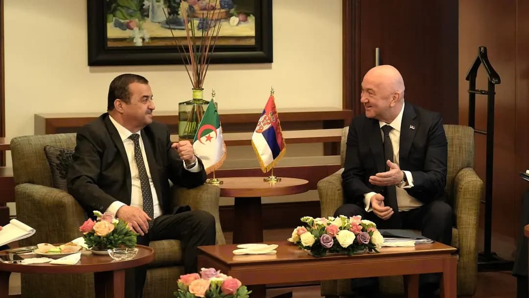 Algeria-Serbia talks to expand cooperation in hydrocarbons, mining, natural gas