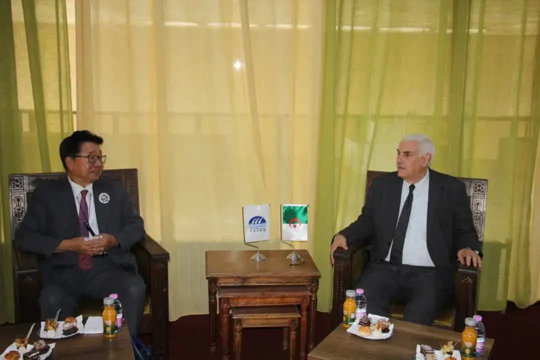 USTHB Rector receives SUN Secretary-General