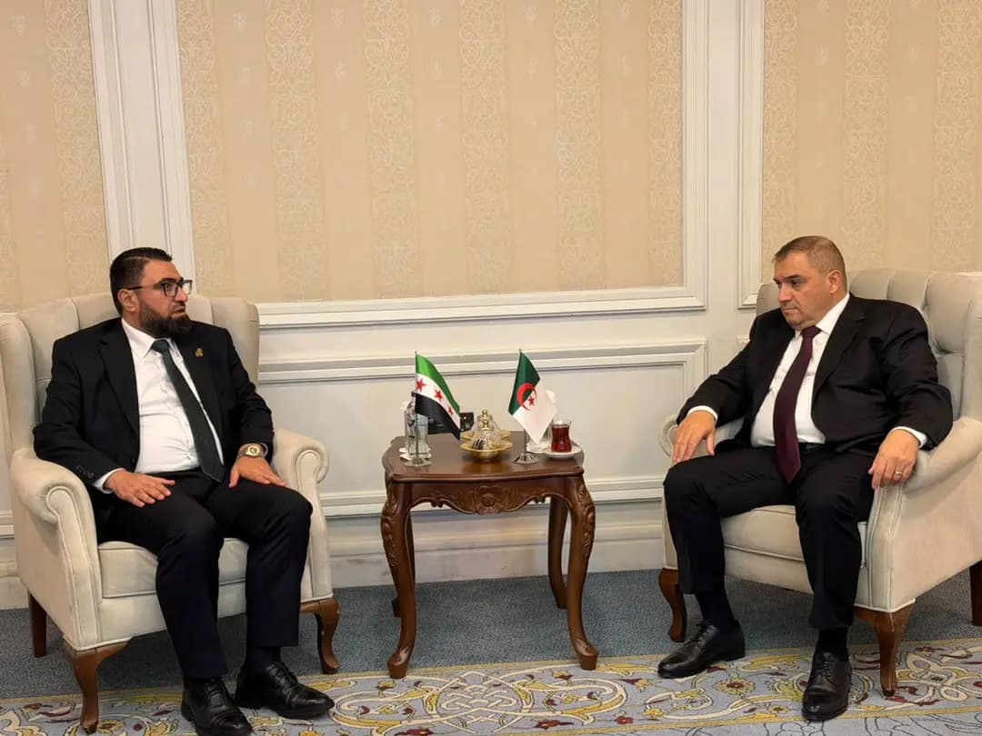 Boudjemaa meets with Syrian counterpart in Istanbul