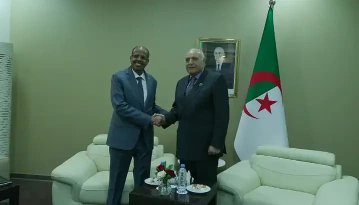 Attaf receives African Union Commission Chairperson