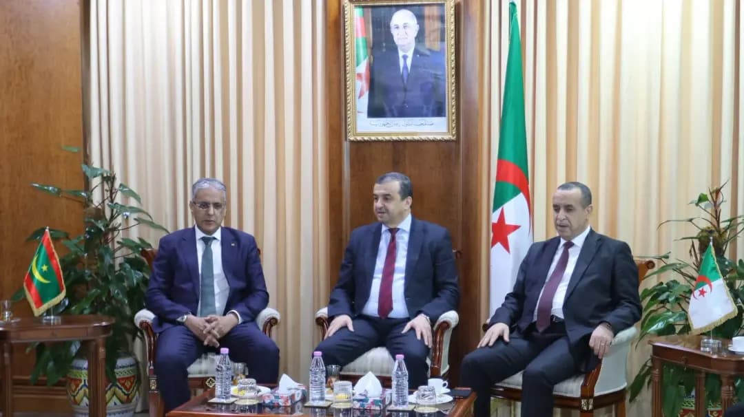 Arkab, Adjal receive Mauritanian Minister of Energy, Oil