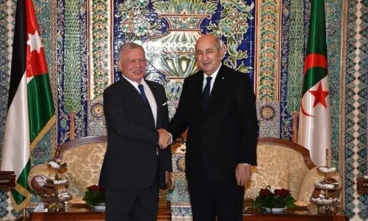 President Tebboune receives congratulations from Jordanian King