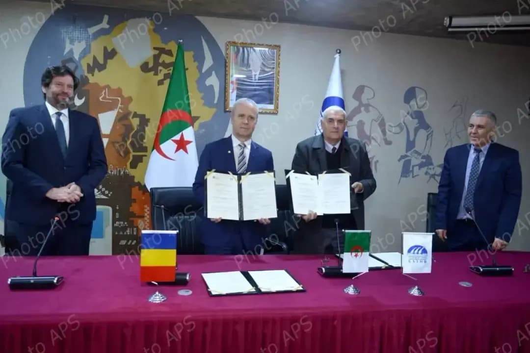 USTHB, Romania's Transylvania University sign partnership agreement