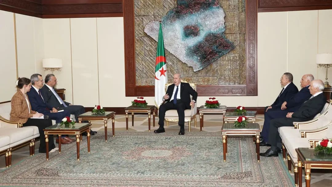 President of the Republic receives Massad Boulos