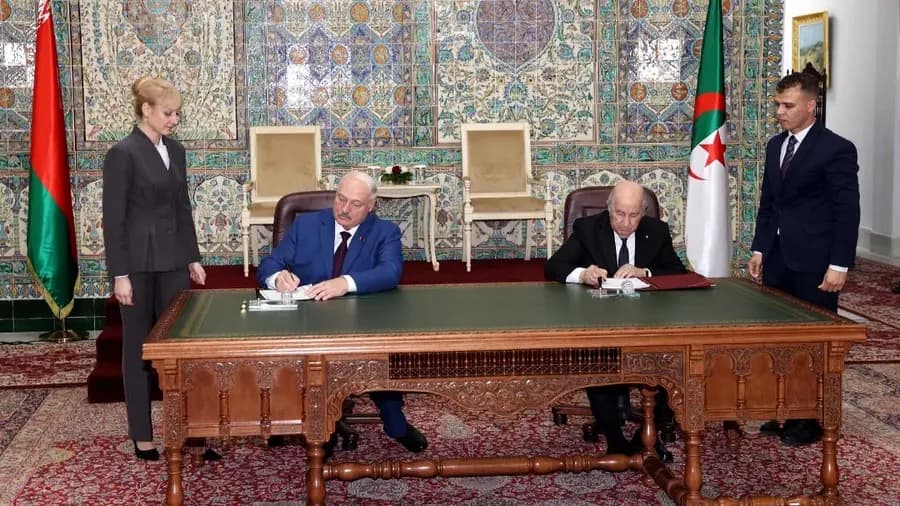 President Tebboune, Belarusian counterpart sign Joint Declaration