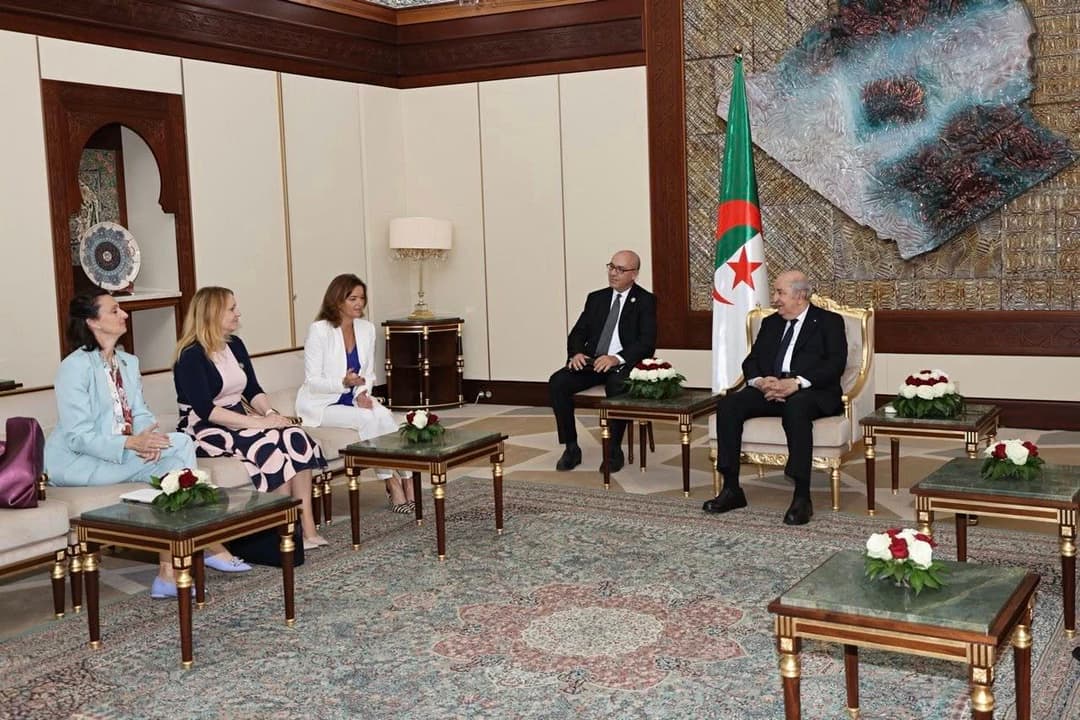 President Tebboune receives Slovenia’s Deputy Prime Minister, Minister of Foreign and European Affairs