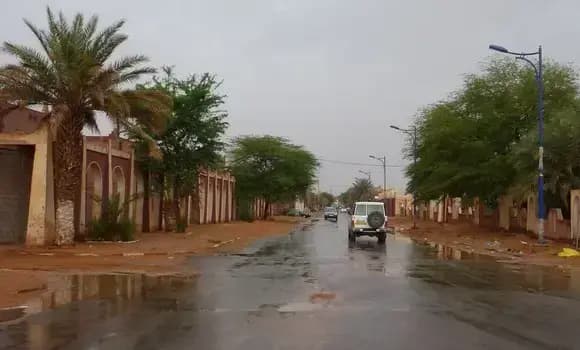 Thundery activity forecast for southern, western Algeria