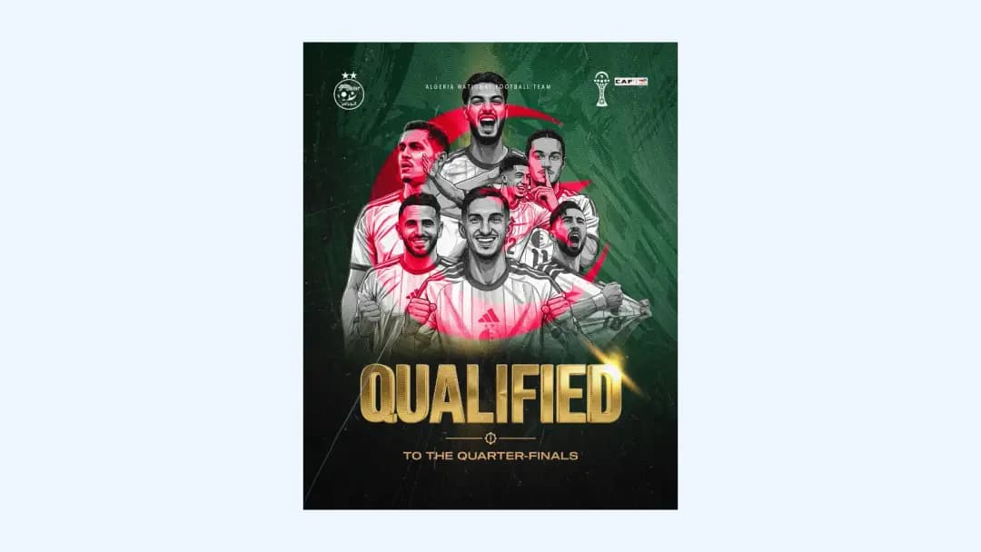 AFCON 2025: Decisive extra time goal sends Algeria past Congo to quarter-finals