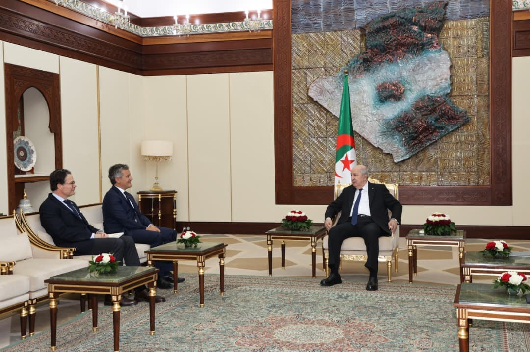 President Tebboune receives French Justice Minister
