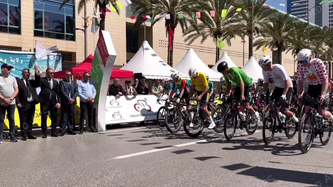 Cycling: 102 riders flagged off for Tour of Algeria stage 2