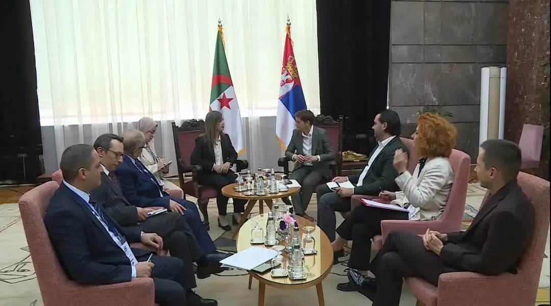 Boufedeche holds bilateral talks with Serbian counterpart in Belgrade