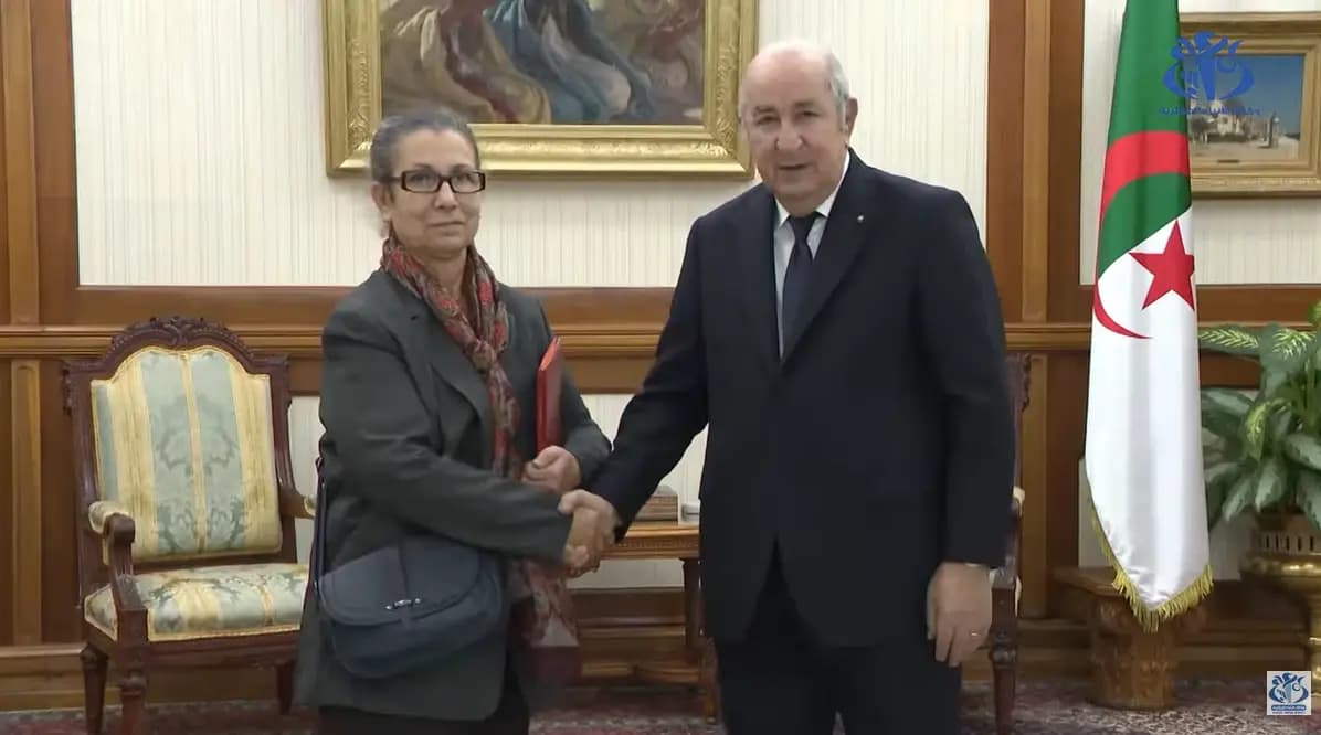 President of the Republic, Abdelmadjid Tebboune, received Tuesday the Secretary-General of the Workers’ Party (PT), Louisa Hanoune.