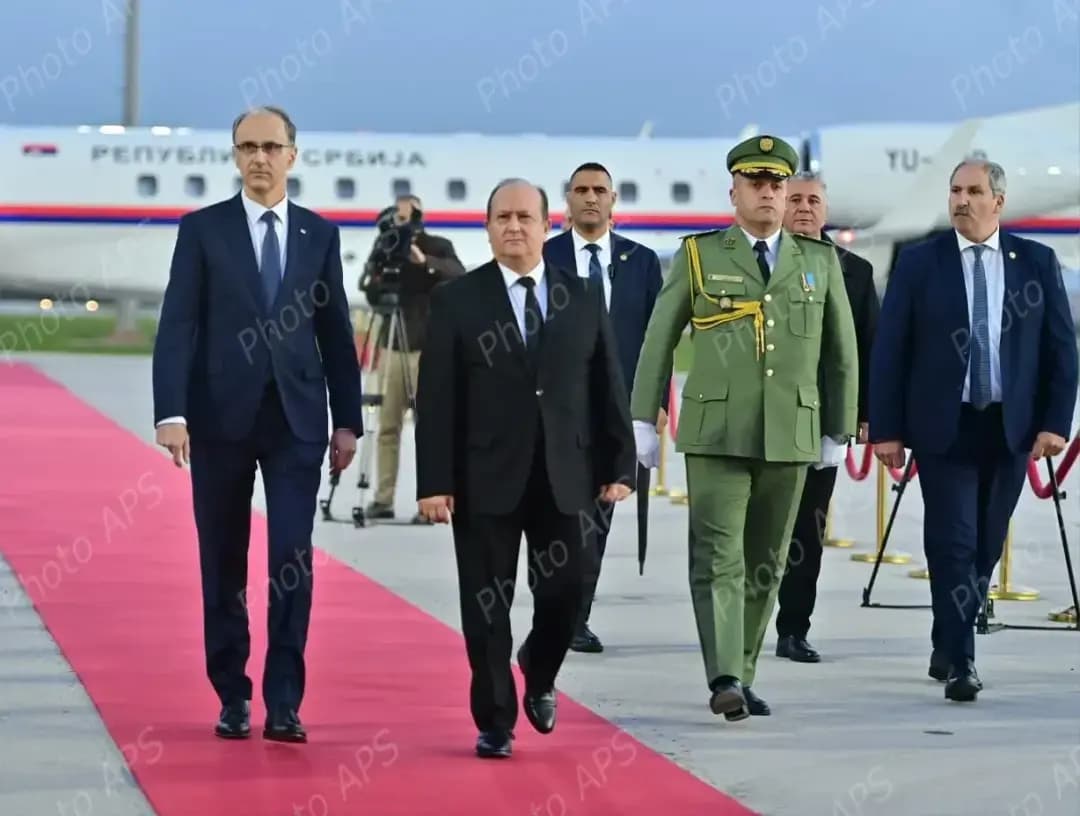Serbian Prime Minister starts working visit to Algeria