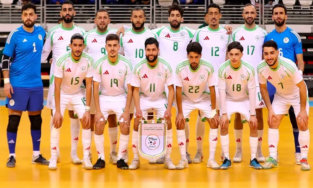 Algeria routs Guinea 7-1, qualifies for AFCON 2026 Futsal finals