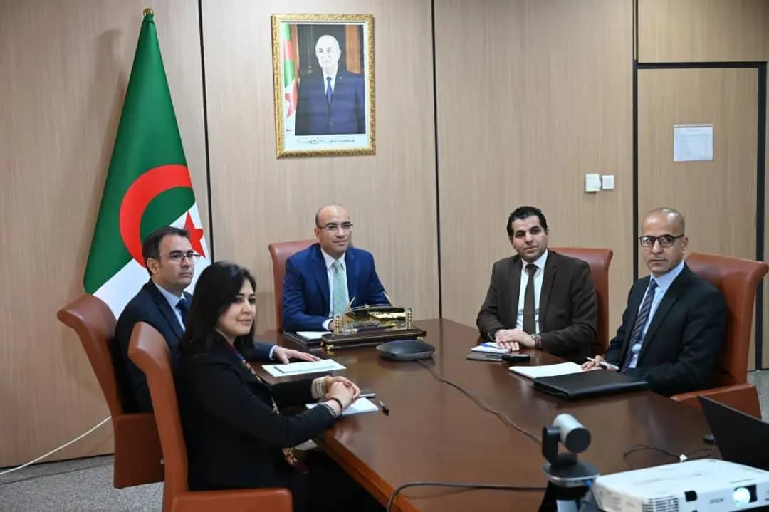 Chaib holds virtual meeting with Algerian community established in Saint Petersburg