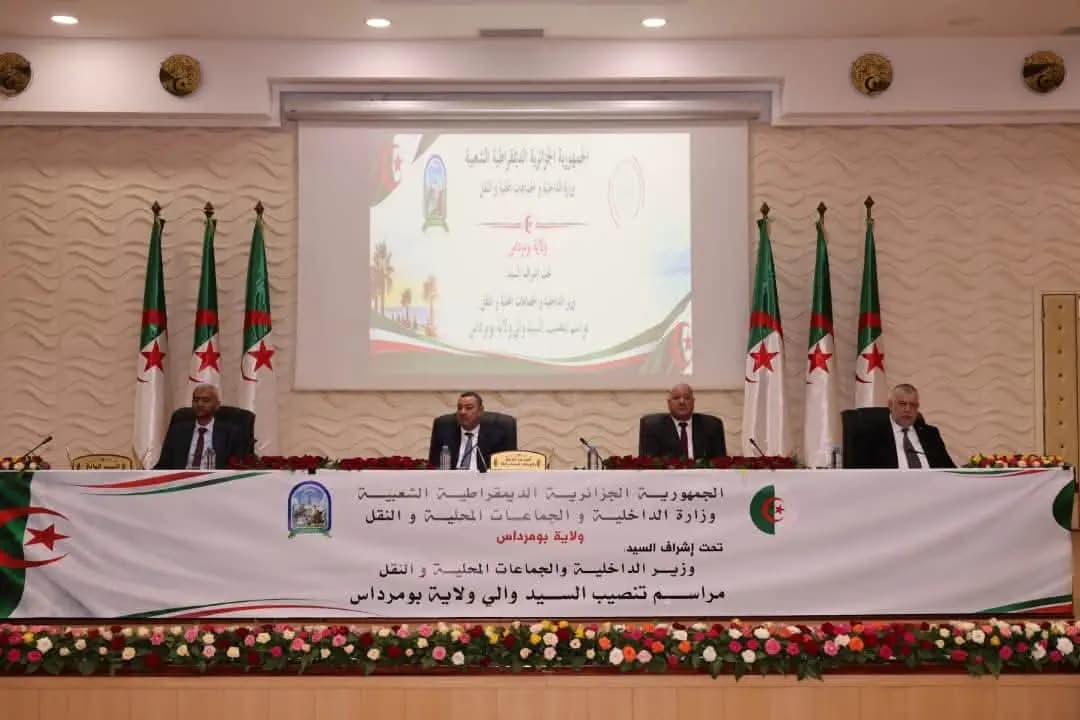 Sayoud installs Amine Benmalek as new Boumerdes governor