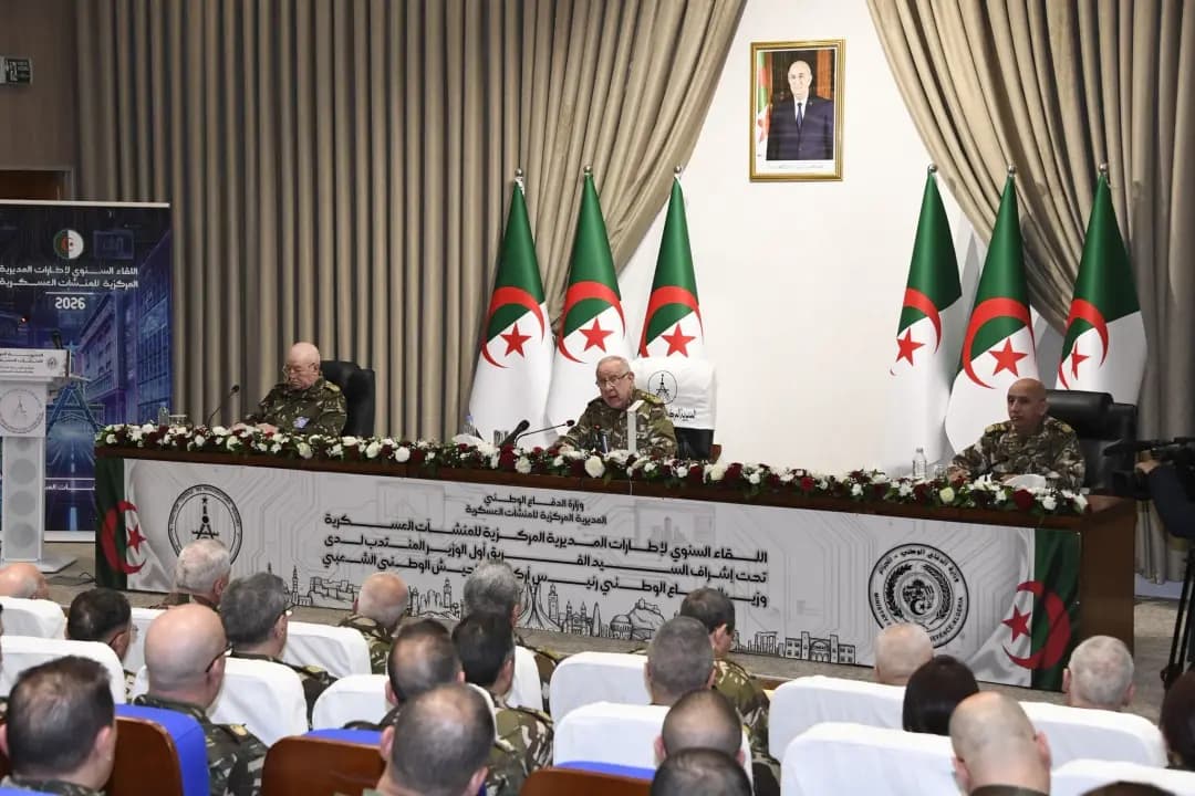 General Saïd Chanegriha chairs annual meeting of military infrastructure officers