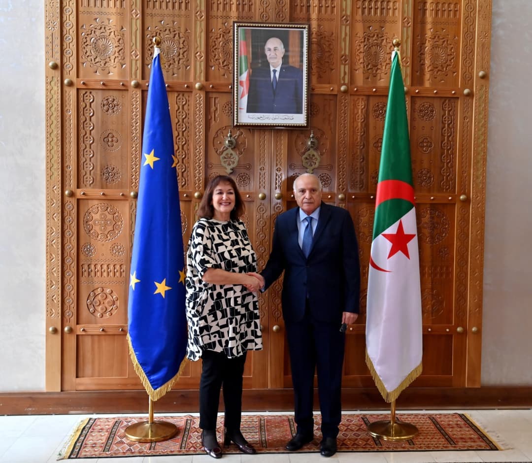 Attaf receives EU Commissioner for Mediterranean