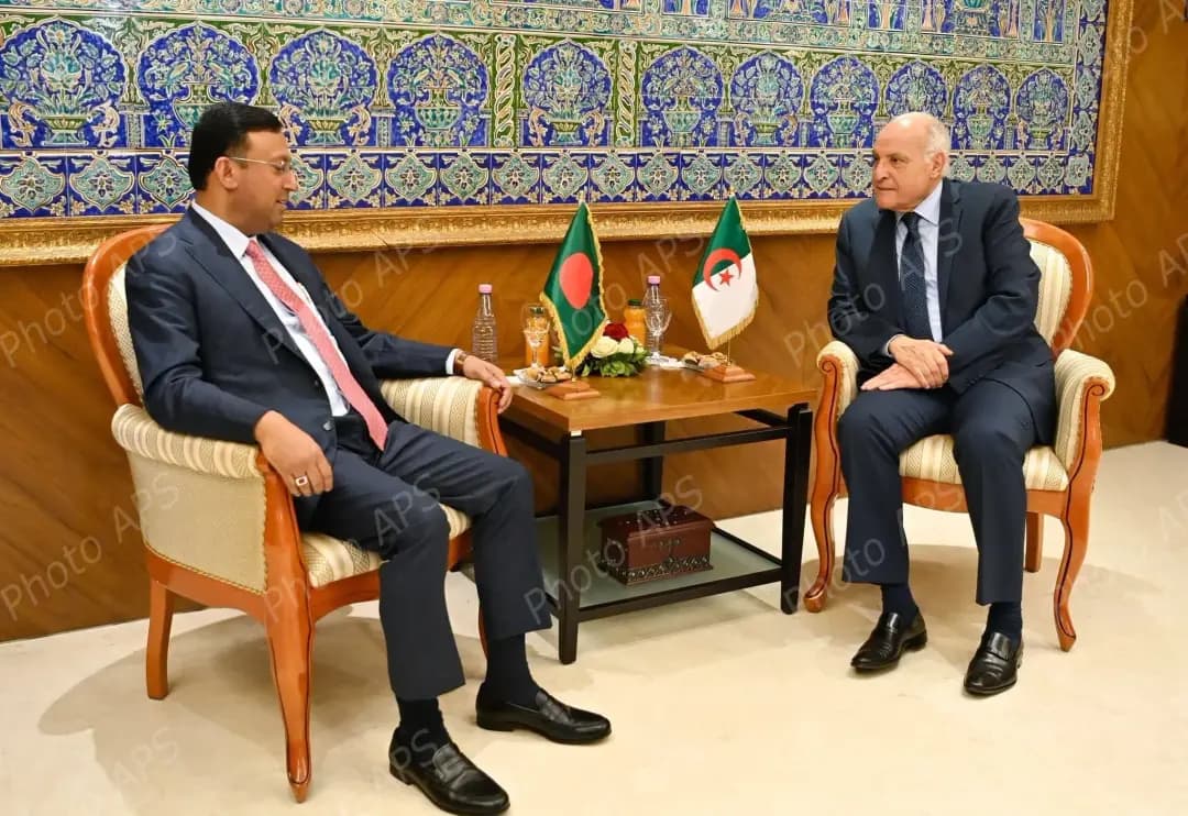 Attaf receives Bangladeshi State Minister for Foreign Affairs