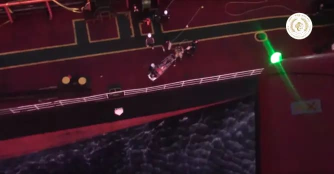 Urgent medical evacuation of Turkish sailor off Azzefoune