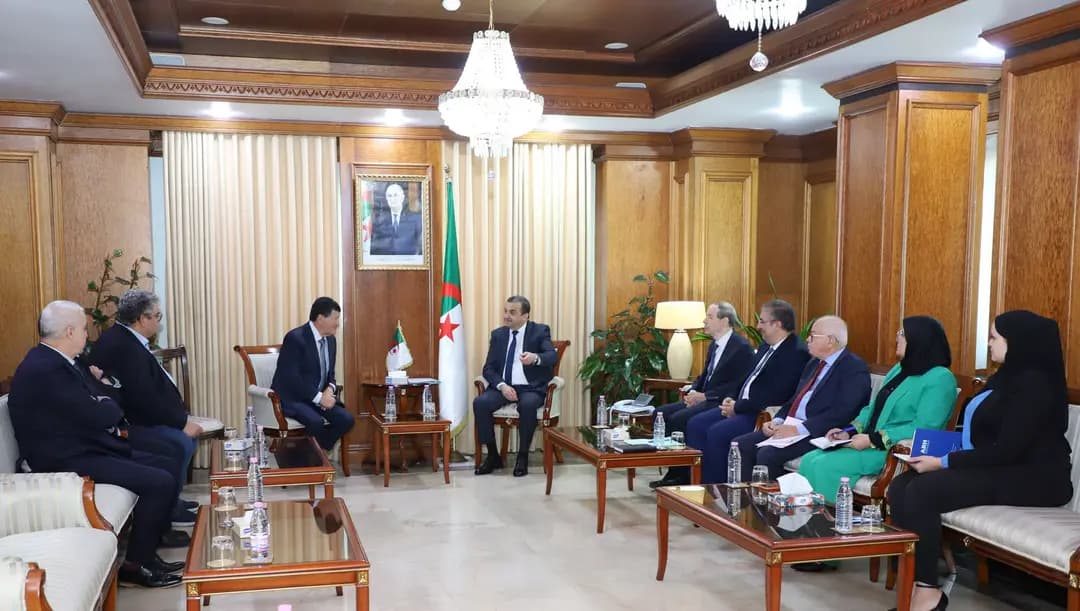 Arkab, Zerhouni discuss tapping Algerian experts abroad to develop hydrocarbon sector