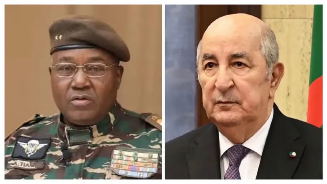 President Tebboune holds phone talks with Niger counterpart