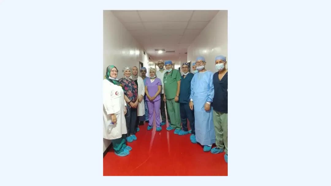 Oran medical team performs specialized surgeries on fire victims in Jijel