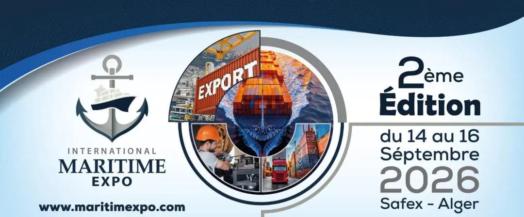 Algiers to host 2nd International Maritime Expo on 14-16 September