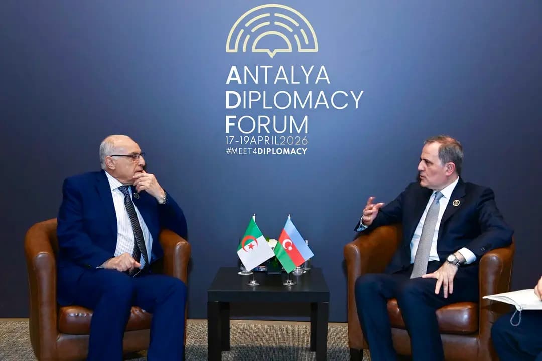 Attaf holds bilateral talks with Azerbaijani counterpart in Antalya