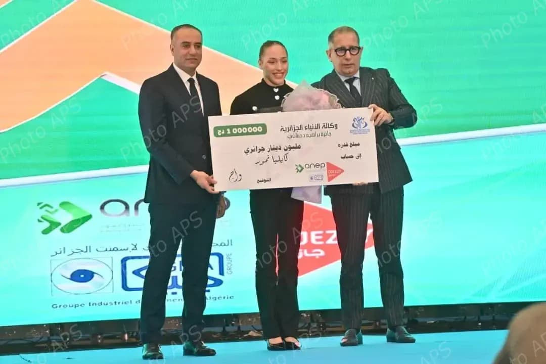 APS Dahmani poll for Best Athletes: Kaylia Nemour, shining star of Algerian sport