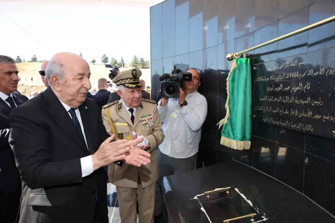 President Tebboune lays foundation stone for Algerian Institute of Stem Cell and Gene Therapy