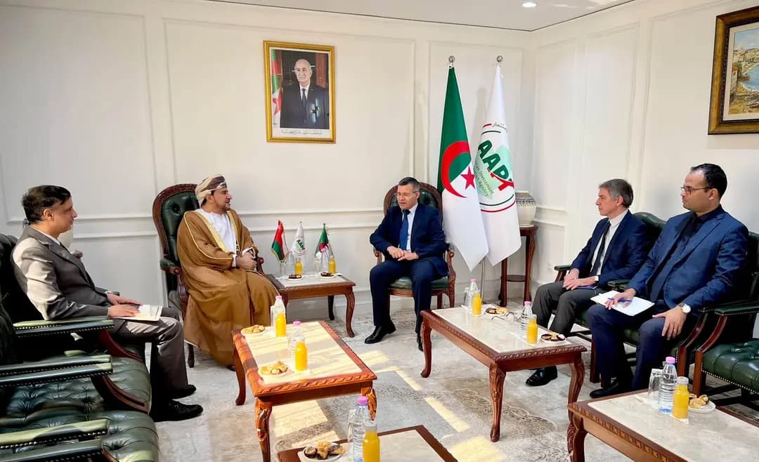 AAPI explores new opportunities to expand Omani investments in Algeria