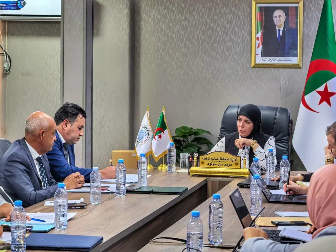 Benmouloud chairs 5th working group meeting on developing national social map