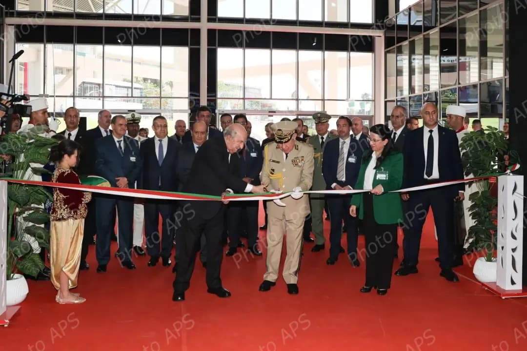 President Tebboune inaugurates 57th Algiers International Fair