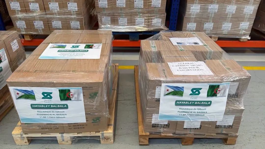 Saidal Group exports medicines to Djibouti