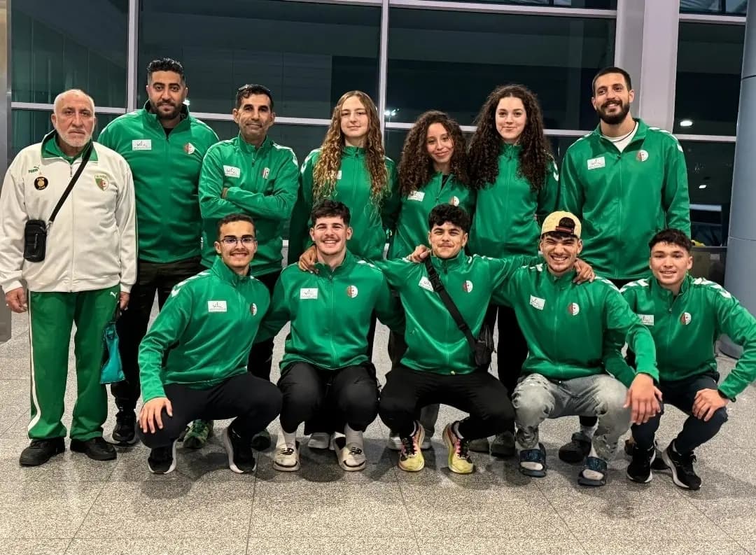 Algerian youth triathlon team arrives in Cairo for 2026 Africa Championships