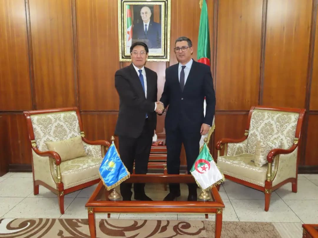 Health Minister receives Kazakh Ambassador