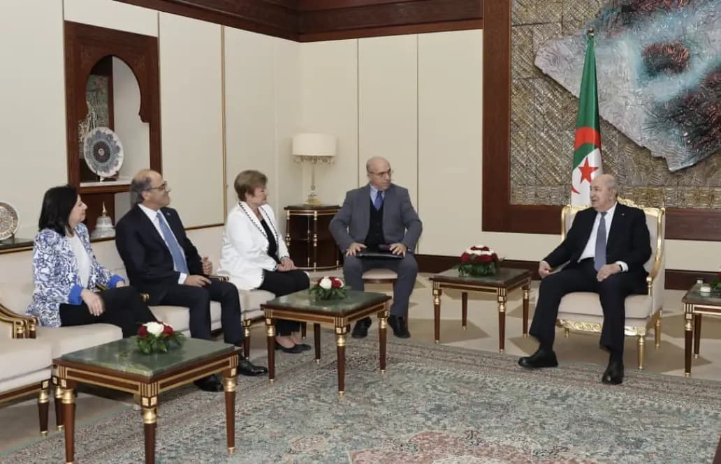 President Tebboune receives IMF Managing Director